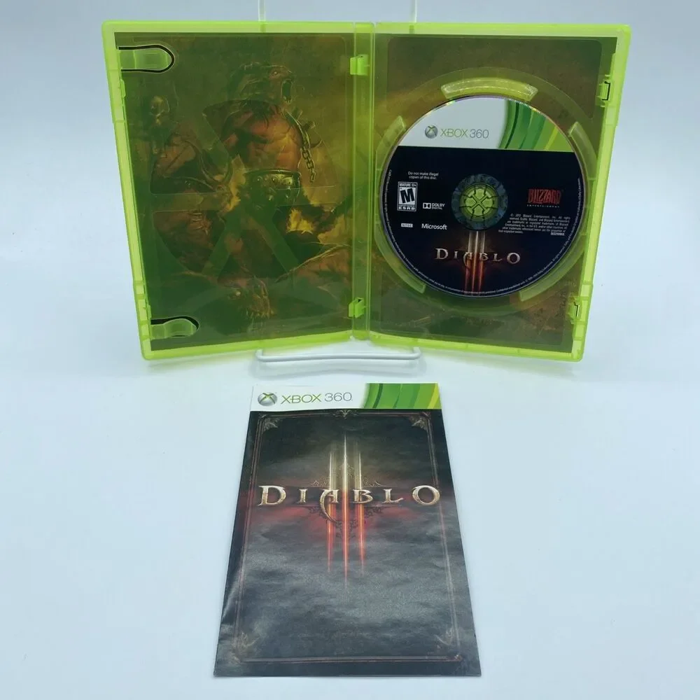 Diablo III (Microsoft Xbox 360) Complete with Manual [CIB] - Tested*** Used